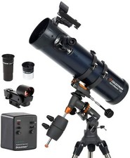 CELESTRON AstroMaster 130EQ-MD (Motor Drive) Newton Telescopio 130/650
