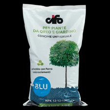 Concime Granulare Universale BLU - Prato, Orto, Giardino NPK Minerale CIFO 5 KG
