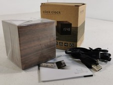 Gingko Cube Click Clock