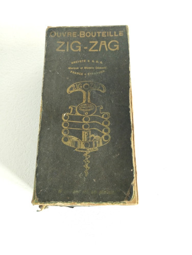 Ancien tire bouchon - tire, zigzag