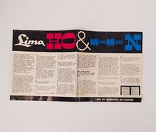 Lima HO & Micro Model N libretto istruzioni elettrificazione circuiti