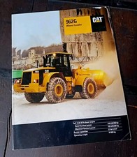 CATERPILLAR RUSPA DOZER  962 WHEEL LOADER TOOLS CAT BUCKETS brochure  1998