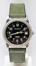 Orologio Hamilton 8753 khaki automatic stainless steel black dial vintage watch