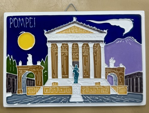 Piastrella pompei ceramica - pompei,