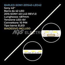 BARRA 42 LED STRIP TV SONY 2015-SONY-40-L42-REV1.0 LM41-00111A LSY400HN01-A03
