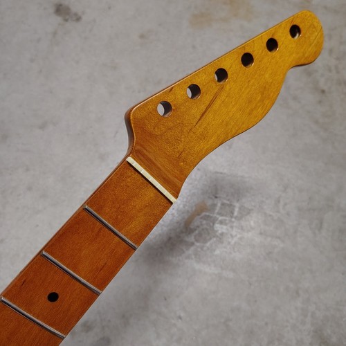 Tele collo acero tostato
