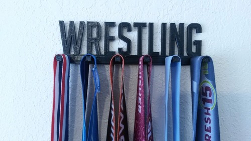 Porta medaglie wrestling - medaglie,