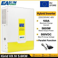 Inverter Solare Fotovoltaico IBRIDO 5.6KW 48V  off-grid pure sine wave casa