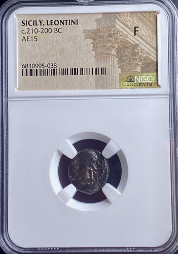 Moneta sicilia 210bc 200bc - sicilia, 210bc-200bc