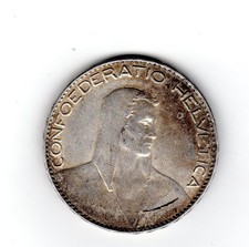 SVIZZERA SVIZZERA 5 FRANCHI