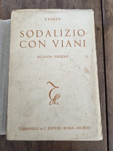 Krimer sodalizio con viani - sodalizio,
