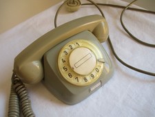 TELEFONO ANALOGICO vintage URMET SIP bigrigio collezione MODERNARIATO