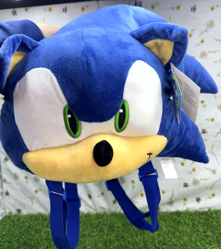 Zaino sonic riccio peluche - il,
