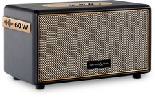 Altoparlante Bluetooth retrò vintage effetto pelle wireless stereo MP3 box USB AUX