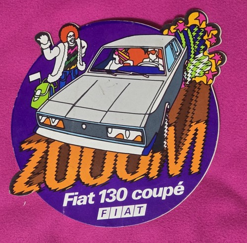 Adesivo zooom fiat 130 - ,