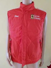 Gilet giacca gilet Ferrari Fila Corsa Clienti Challenge vintage Scuderia 50