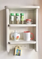 Mensola con gancio porta