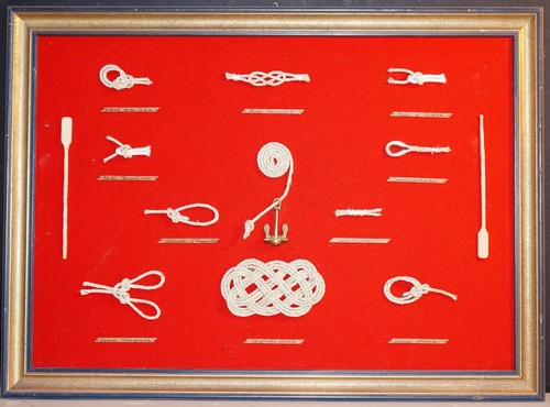 Quadro marina con nodi - marina,