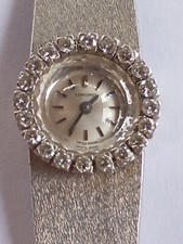 Longines Donna Oro Bianco E Brillanti Anni 60
