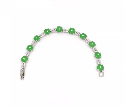 Bracciale perline giada - perline,