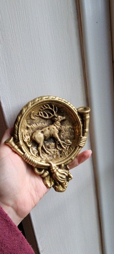Antico posacenere ottone - antico,
