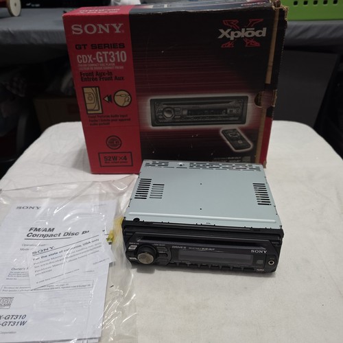 Sony cdx gt310 autoradio - sony, cdx-gt310