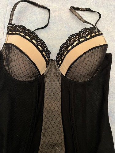 Corsetto sexy con reggicalze - con,