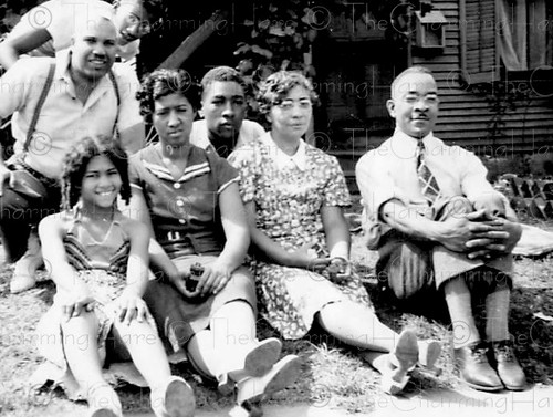 Foto epoca gruppo famiglia - foto,