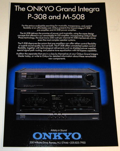 Onkyo 508 amplificatore - onkyo, m-508