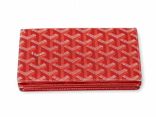 Goyard red chevron - goyard, coated