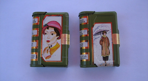 Ancienne boite publicitaire - ancienne,