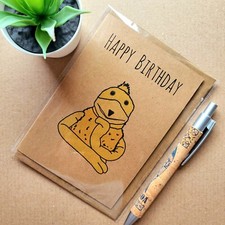 Biglietto compleanno Flat Eric