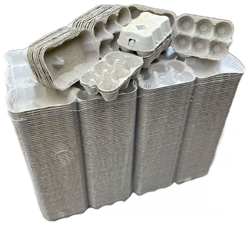 Scatole per uova - -, grigio