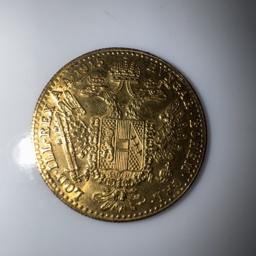 Ducato oro austriaco - ducato, 1915