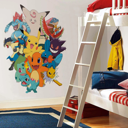 Pokemon collage adesivo - pokemon,