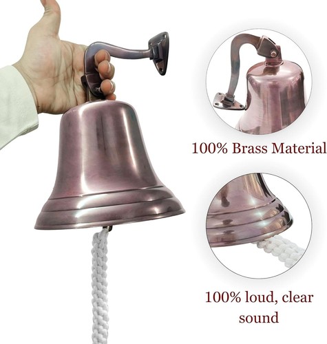 Antique brass bell quality - antique,