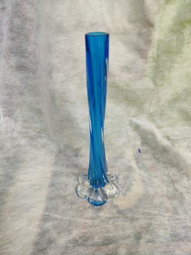 Vaso murano blu anni - vaso,