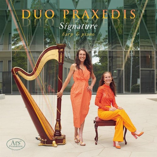 Duo praxedis signature harp - praxedis:, (harp