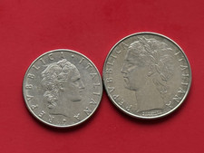 Italy 100 Lire 1982, 50 Lire