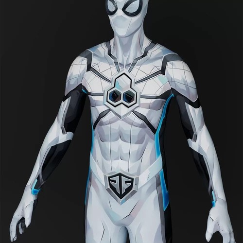 Costume tuta cosplay spiderman - costume,
