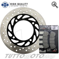 KIT DISCO + PASTIGLIE FRENO ANTERIORE HONDA SH125 -SH150 i  2009 2010 2011 2012