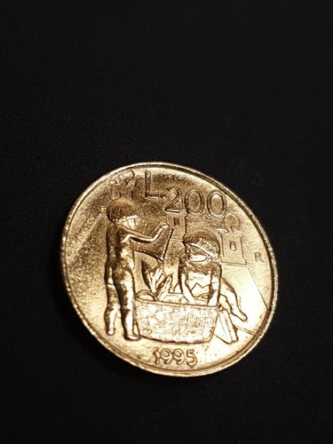 Moneta 200 lire 1995 - 1995, san