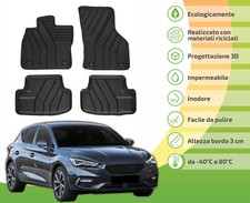 Tappetini Ecologici Con Materiali Riciclati Per Seat Leon 4 Dal 2020