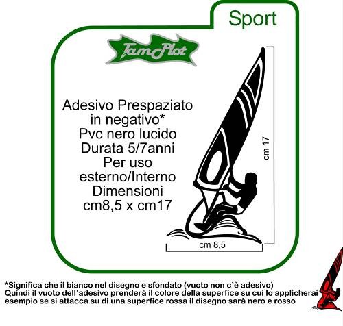 Windsurf adesivo surfing - adesivo,