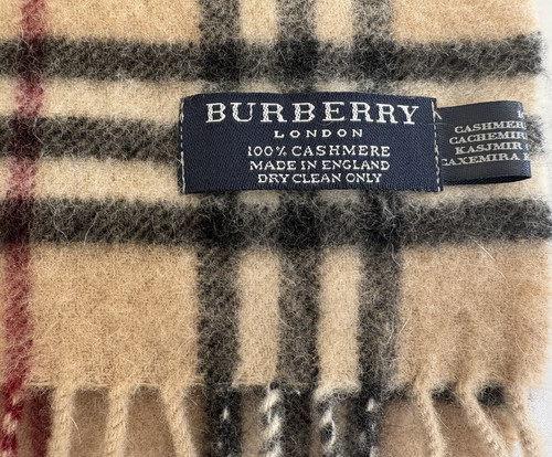 Sciarpa vintage burberry nova - sciarpa,