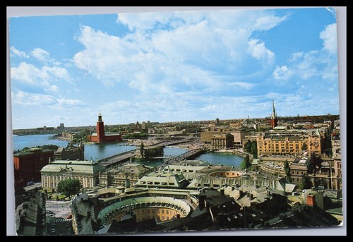 Cartolina stoccolma svezia - cartolina,