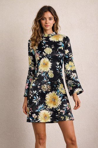 Zara mini abito nero - abito,