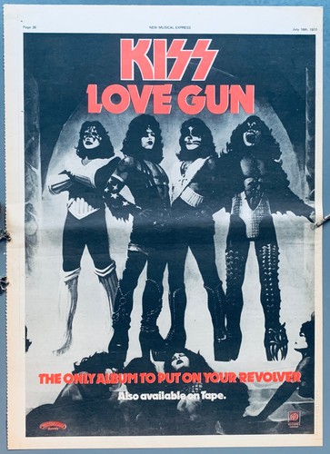Kiss 1977 poster pubblicitario - 1977,