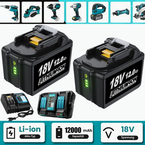 18v 12ah per makita - 1/4x,