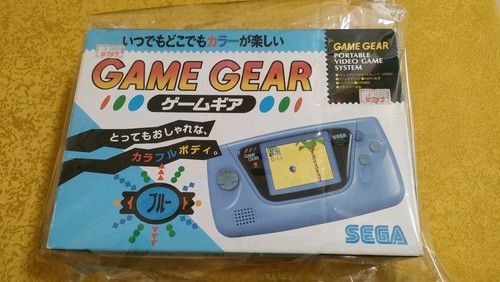 Sega game gear - game, blue